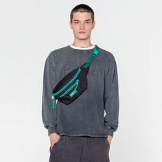 Сумка поясная DOGGY BAG KONTRAST STRIPE BLACK Eastpak