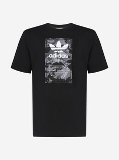 Футболка мужская adidas Camo Tongue, Черный