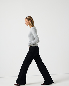 Джинсы Flare Fit FL100 черного цвета