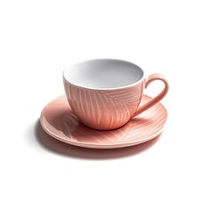 Чайная пара фарфор, 2 предмета, на 1 персону, 250 мл, Bali, 61410133, подарочная упаковка, розовая