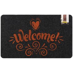 Коврик грязезащитный придверный, 45х75 см, Welcome, Familia, 37-917