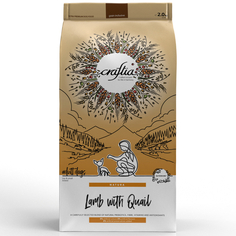 Сухой корм полнорационный для собак Craftia Natura для миниатюрных и мелких пород, ягненок с перепелкой 2 кг Crafita
