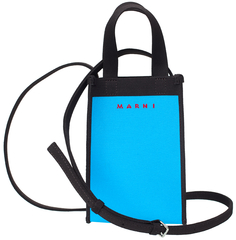 Текстильная сумка с логотипом Marni