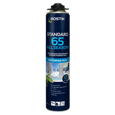 Пены монтажные пена монтажная BOSTIK Srandart All Seasons 65 всесезонная 800мл, арт.20020006
