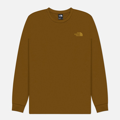 Мужской лонгслив The North Face Easy, цвет оливковый