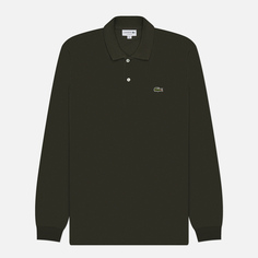 Мужской лонгслив Lacoste L 13.12., цвет оливковый