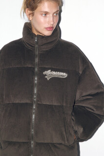 куртка женская Куртка oversize стеганая с вельветовой фактурой Befree