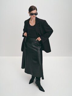 Юбка из экокожи L(48) Lalis