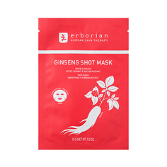 GINSENG Тканевая маска женьшень Erborian