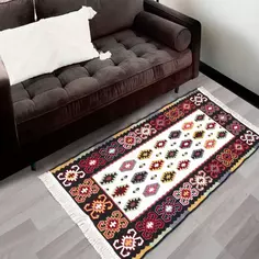 Ковер Maya 60x90 см хлопок 979 цвет красный Без бренда