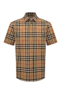 Хлопковая рубашка Burberry