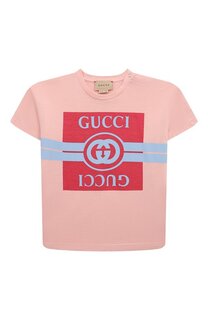 Хлопковая футболка Gucci