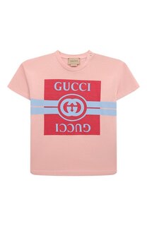 Хлопковая футболка Gucci