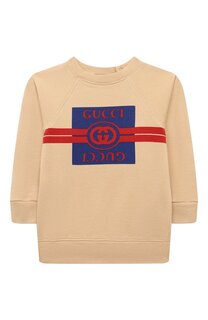 Хлопковый свитшот Gucci