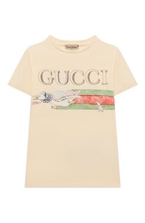 Хлопковая футболка Gucci
