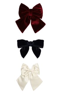 Комплект из трех бантов Pink.Olivka