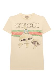 Хлопковая футболка Gucci