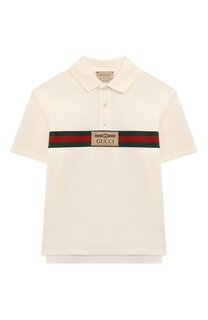 Хлопковое поло Gucci
