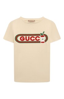 Хлопковая футболка Gucci