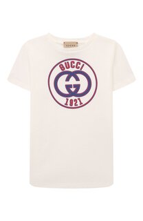 Хлопковая футболка Gucci