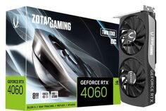 Видеокарта PCI-E Zotac GeForce RTX 4060 Twin Edge OC 8GB GDDR6 128bit 5nm 3*DP/HDMI