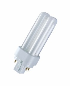 Лампа люминесцентная LEDVANCE 4050300017617 компакт. DULUX D/E 18W/840 G24q-2 OSRAM