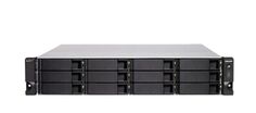 Сетевой накопитель QNAP TS-h1886XU-RP R2 QuTS hero, 12 отсеков 3,5"/2,5", 6 отсеков 2,5", 4 порта 2,5 GbE RJ-45, 2 порта 10 GbE SFP+, стоечное исполне