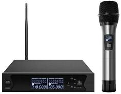 Микрофонная система Axelvox DWS7000HT (ST Bundle) AX-7000S UHF 710-726 MHz, 100 каналов, LCD дисплей, ИК порт, ручной микрофон