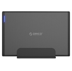 Док-станция Orico 7688U3-EU-BK-BP для жёстких дисков 3,5" SATA3, USB-B 3.0, черный