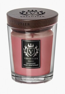 Свеча ароматическая Vellutier Сочный розовый грейпфрут 225 г / Succulent Pink Grapefruit