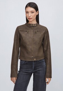 Куртка кожаная Top Top ТОП ТОП 