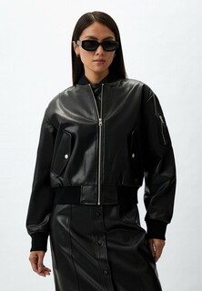 Куртка кожаная утепленная Calvin Klein Jeans 