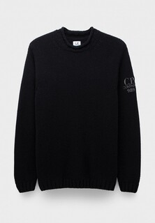 Джемпер C.P. Company lambswool grs boxy mock neck knit black