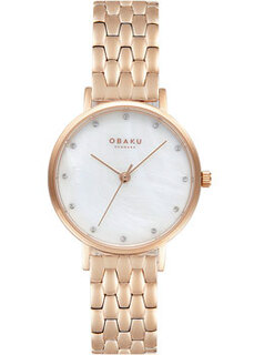 fashion наручные женские часы Obaku V248LXVWSV. Коллекция Link