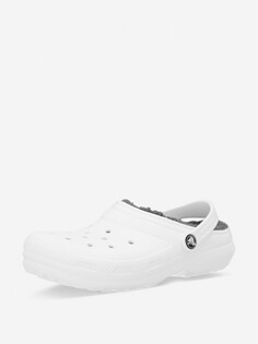 Сабо детские Crocs Classic Lined, Белый