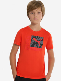 Футболка для мальчиков PUMA Fit, Оранжевый