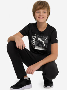 Футболка для мальчиков PUMA Fit, Черный