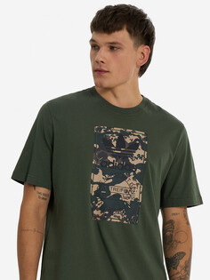 Футболка мужская adidas Camo Tongue, Зеленый