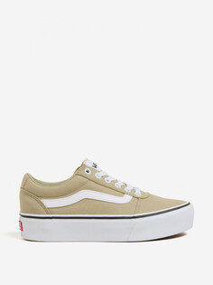 Кеды женские Vans Ward Platform, Бежевый