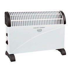 Конвектор Oasis, KPO-20 U, напольный/настенный, 2 кВт, 25 м2, белый