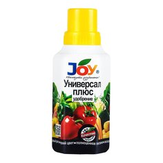 Удобрение Универсал-плюс, органоминеральное, жидкость, 330 мл, Joy