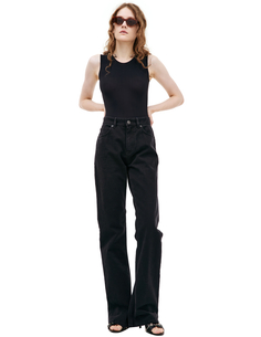 Черные джинсы клеш Balenciaga