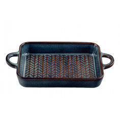Формы для выпечки форма для запекания антипригарная ATTRIBUTE Glaze 26,5x15x3,5см 1,25л прямоугольная, с ручками ,керамика