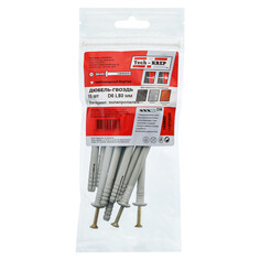 Дюбели дюбель-гвоздь Tech-Krep гриб 6х80 мм 10 шт.