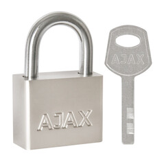 Замки навесные замок навесной AJAX PD-3040 3fin key 40мм открытый
