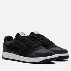 Мужские кроссовки Enterprise Japan EJ Egg Rocket Low Suede/Nubuk/Leather, цвет чёрный