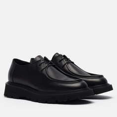 Мужские ботинки Woolrich Low Paraboot Leather, цвет чёрный