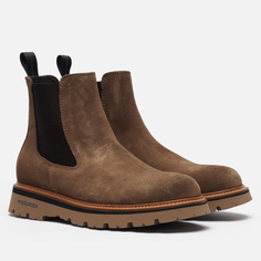 Мужские ботинки Woolrich City Chelsea Suede, цвет оливковый