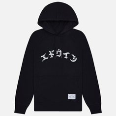Мужская толстовка Edwin High Life Low Levels Hoodie, цвет чёрный