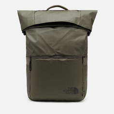 Рюкзак The North Face Base Camp Voyager Rolltop, цвет оливковый